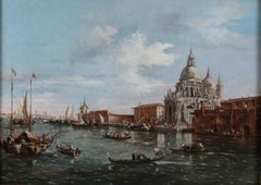 Venetian Canal Scenes, a pair