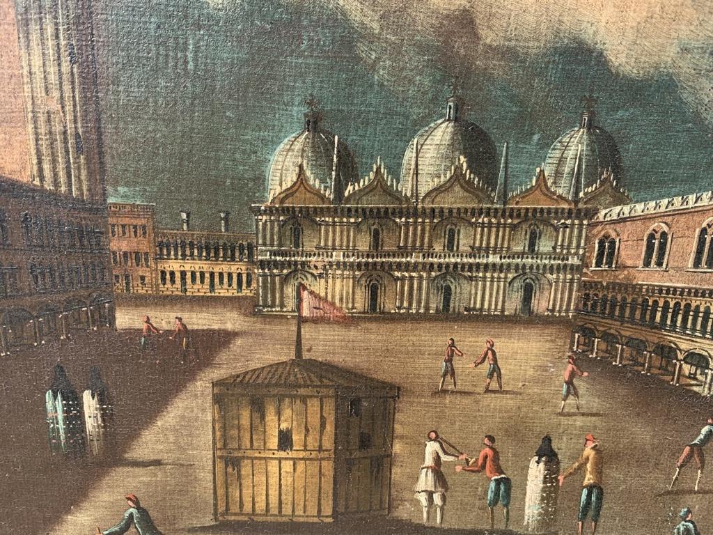 18th century Venetian painting - Venice - Oil Canvas Francesco Guardi follower 1