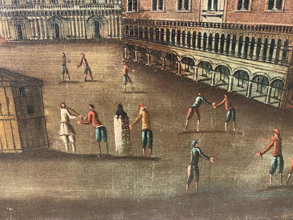 18th century Venetian painting - Venice - Oil Canvas Francesco Guardi follower 2