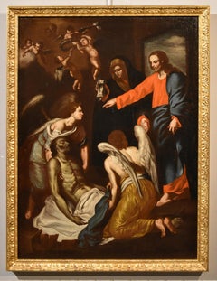 Used Death Saint Joseph Guarino Paint Oil on canvas Old master 17/18th Century Italy