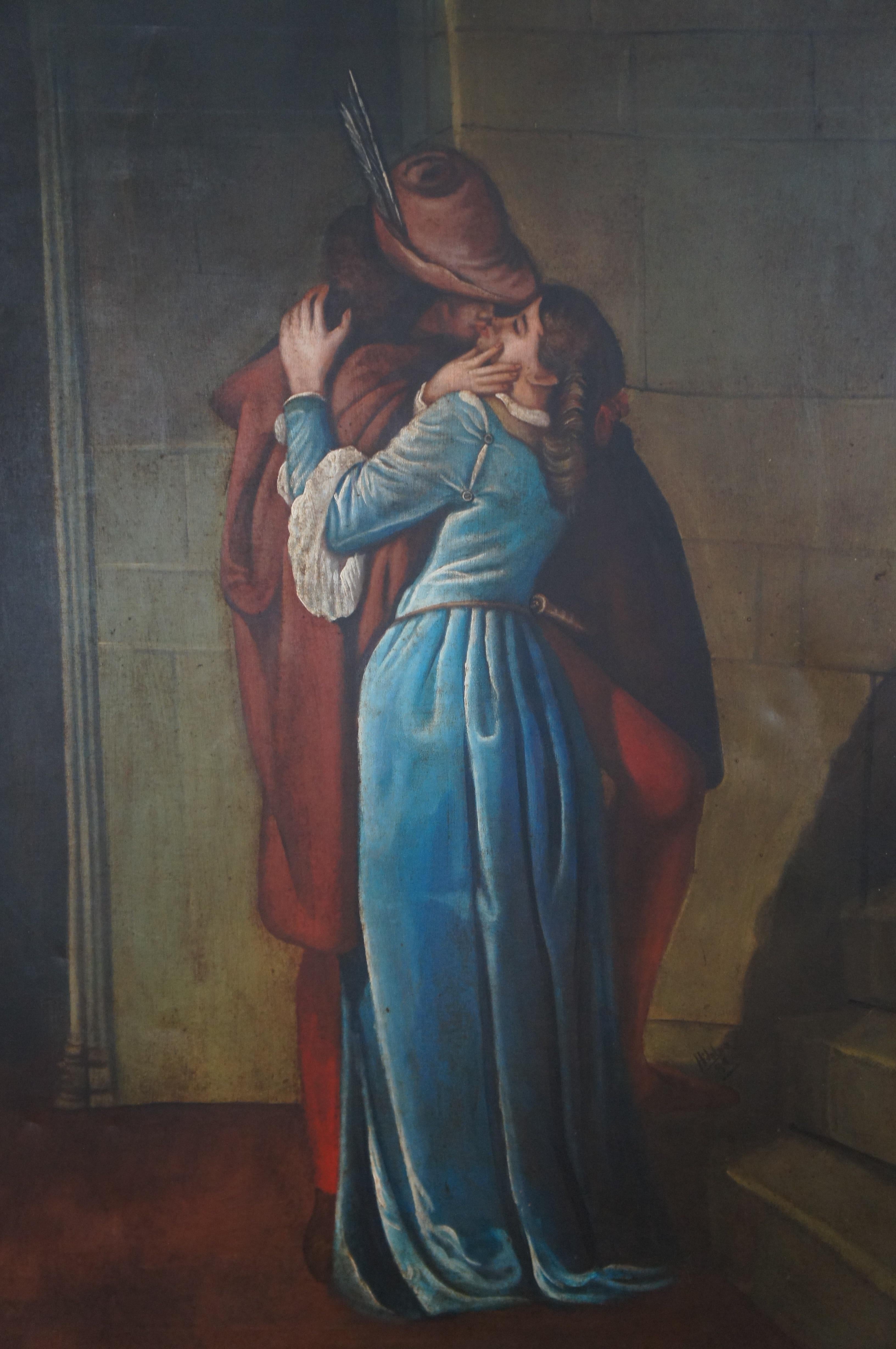 wer malte 1859 ein ölgemälde namens der kuss