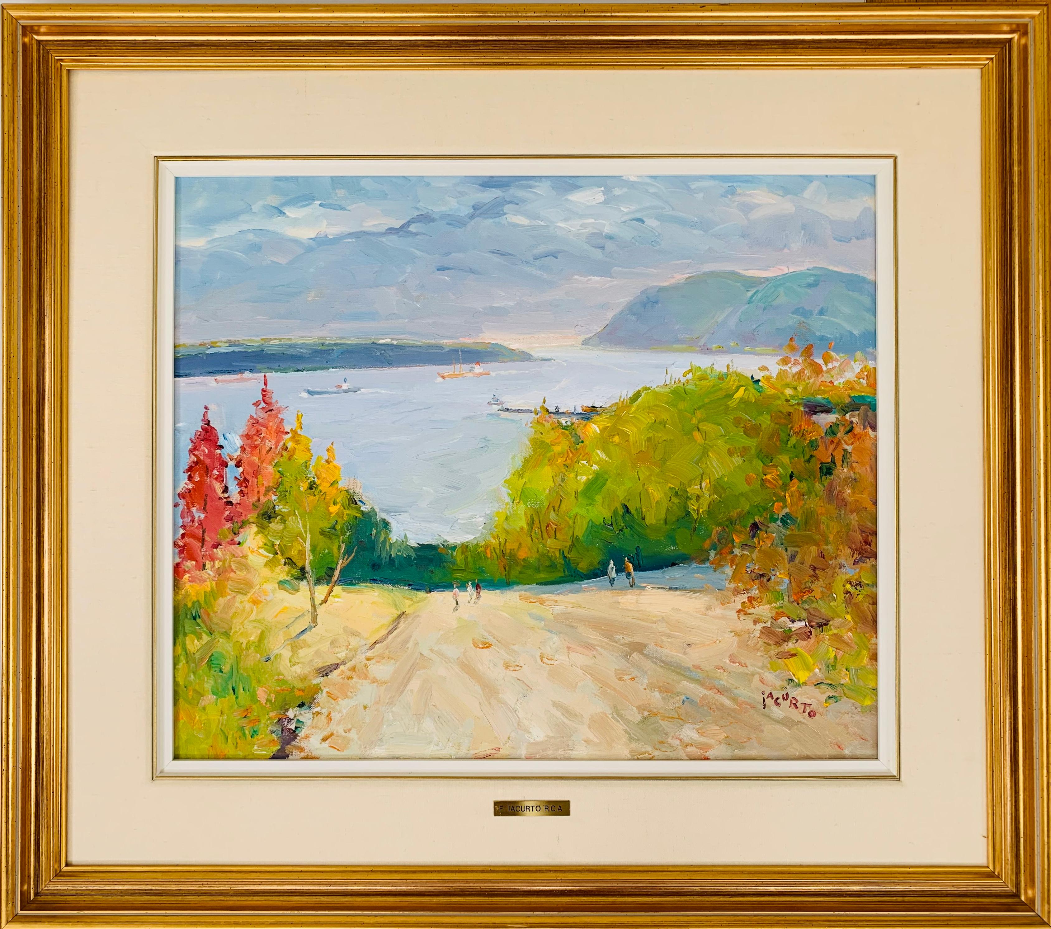 Charlevoix, Quebec - Painting by Francesco Iacurto