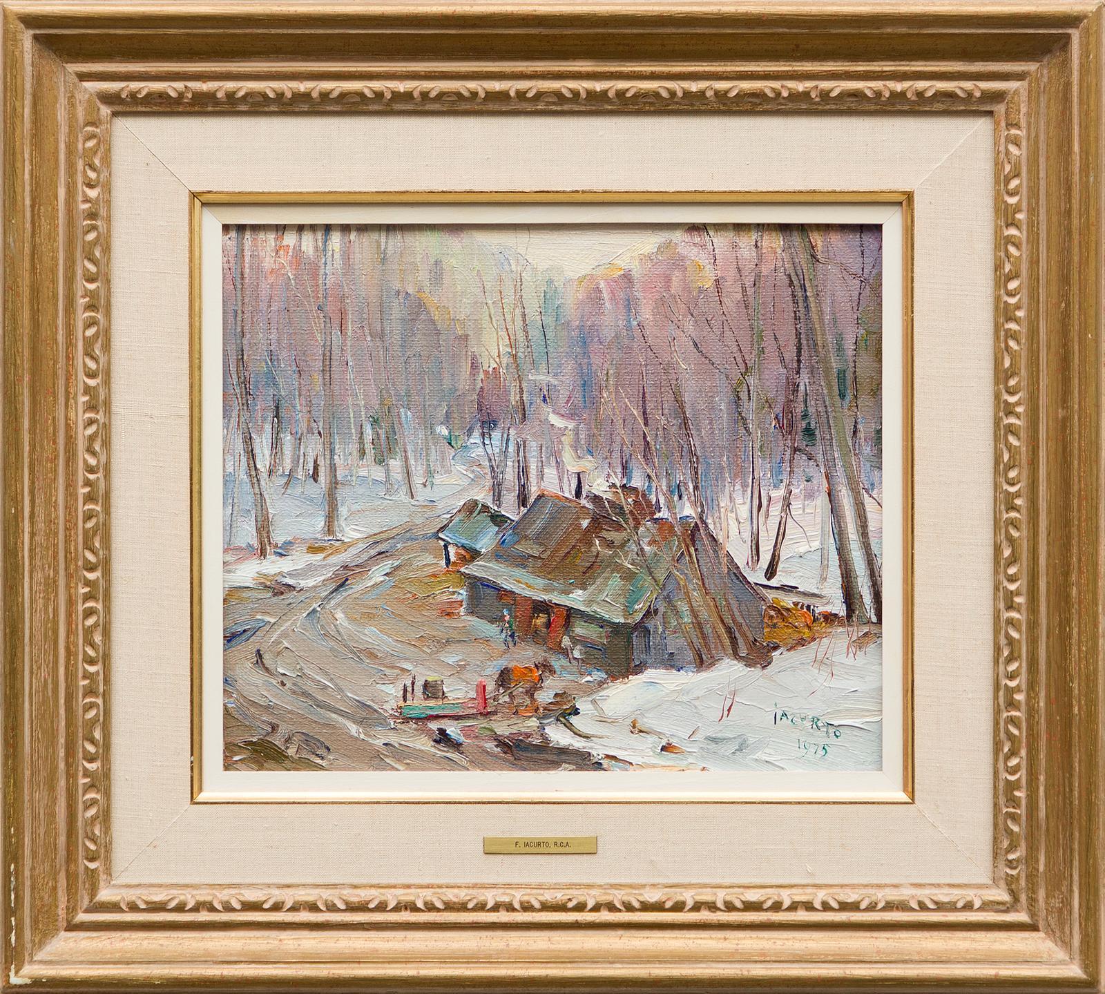 Charlevoix, Quebec - Painting by Francesco Iacurto
