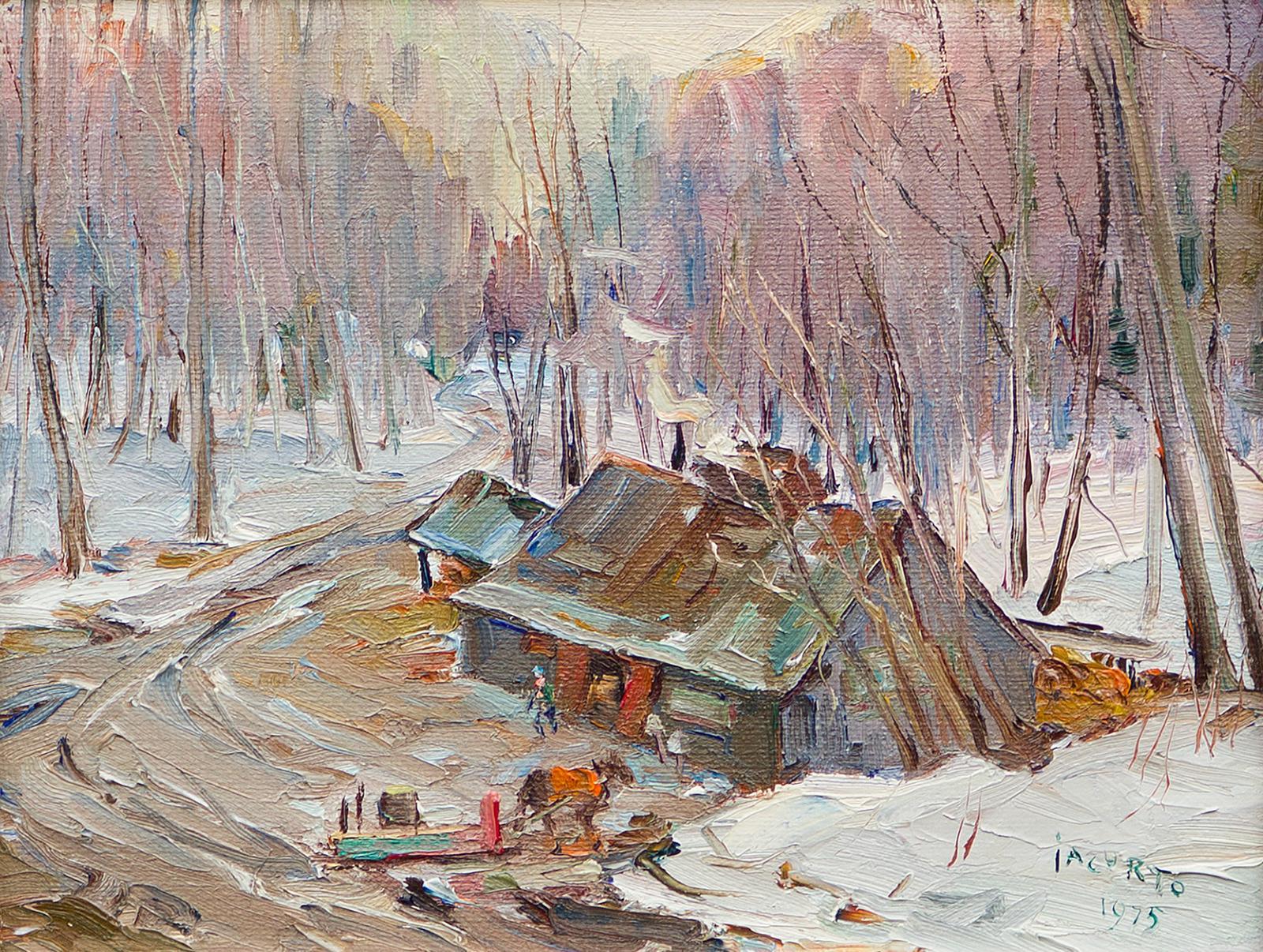 Francesco Iacurto Landscape Painting - Charlevoix, Quebec