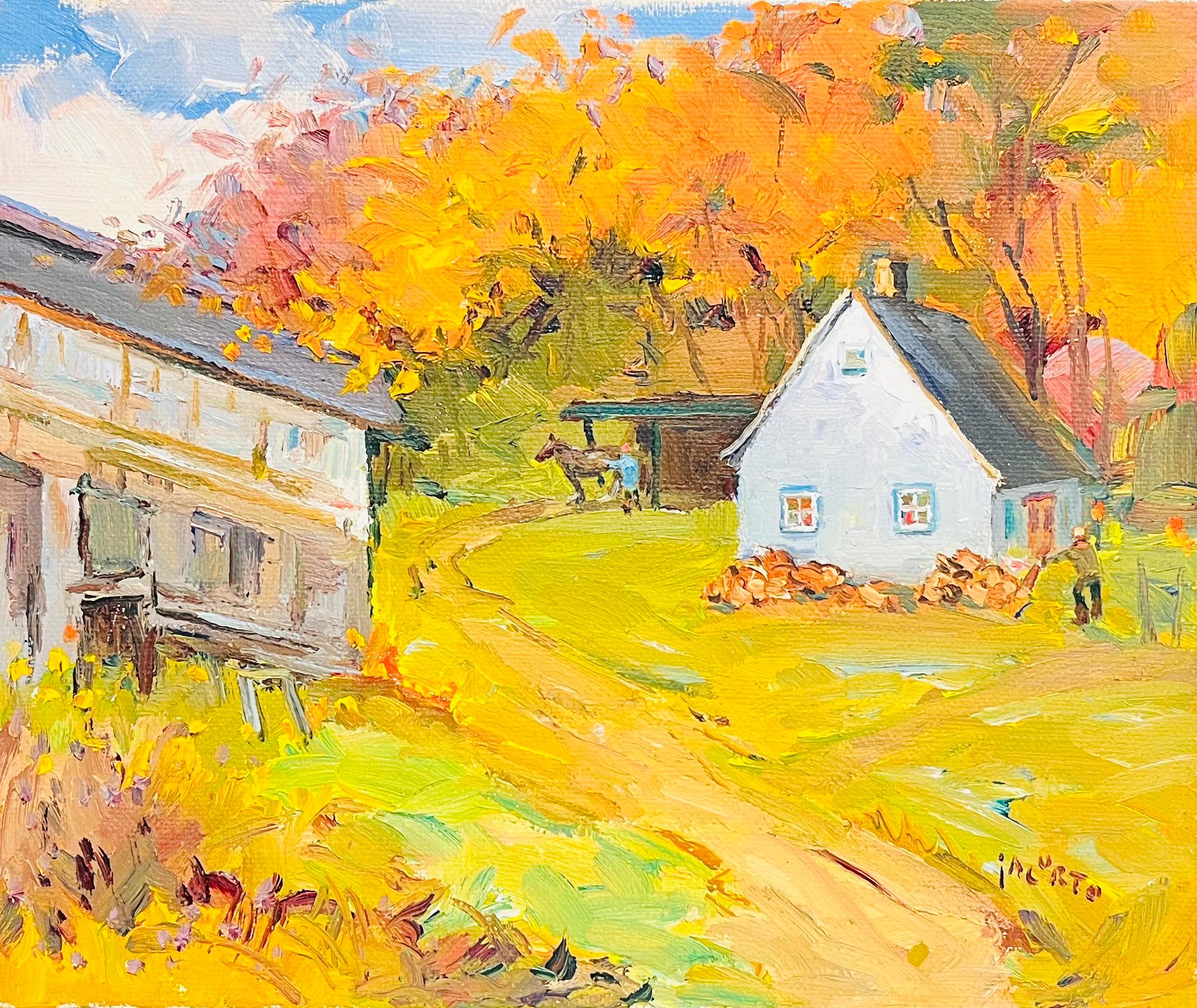 Francesco Iacurto Landscape Painting - Quebec