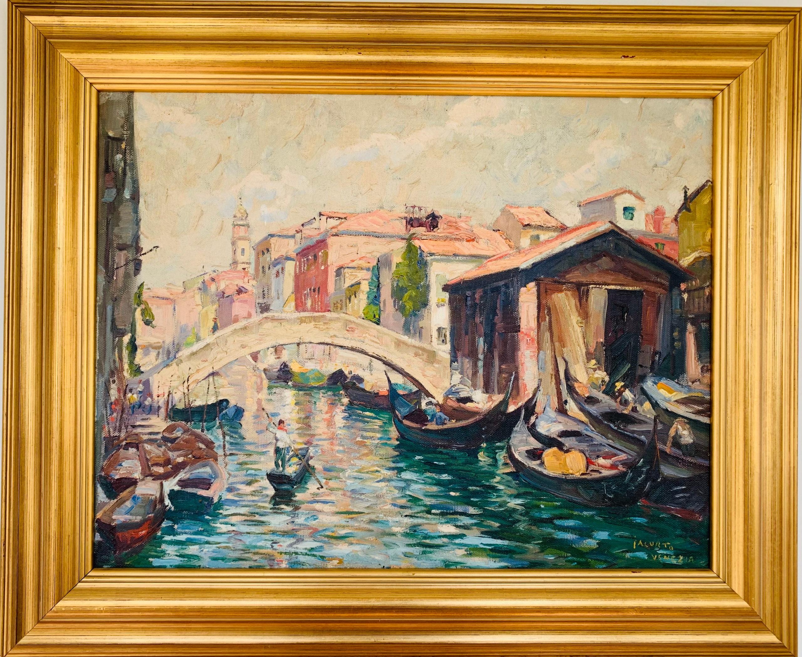 Venise - Painting de Francesco Iacurto