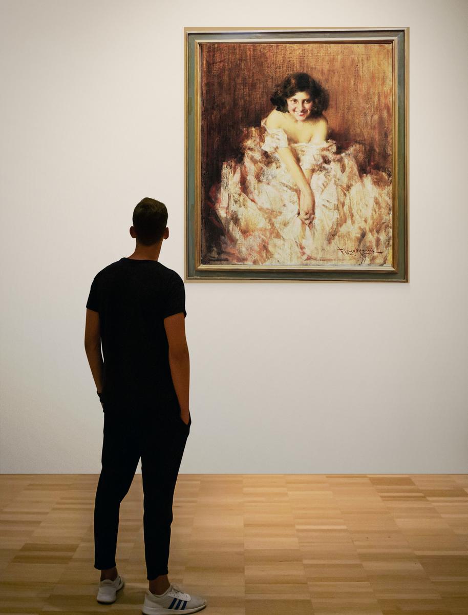The Beauty of Becoming  Öl auf Leinwand von Francesco Longo Mancini im Angebot 1