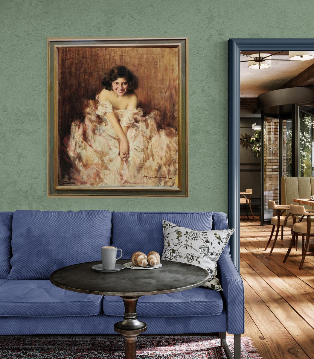 The Beauty of Becoming  Öl auf Leinwand von Francesco Longo Mancini im Angebot 3
