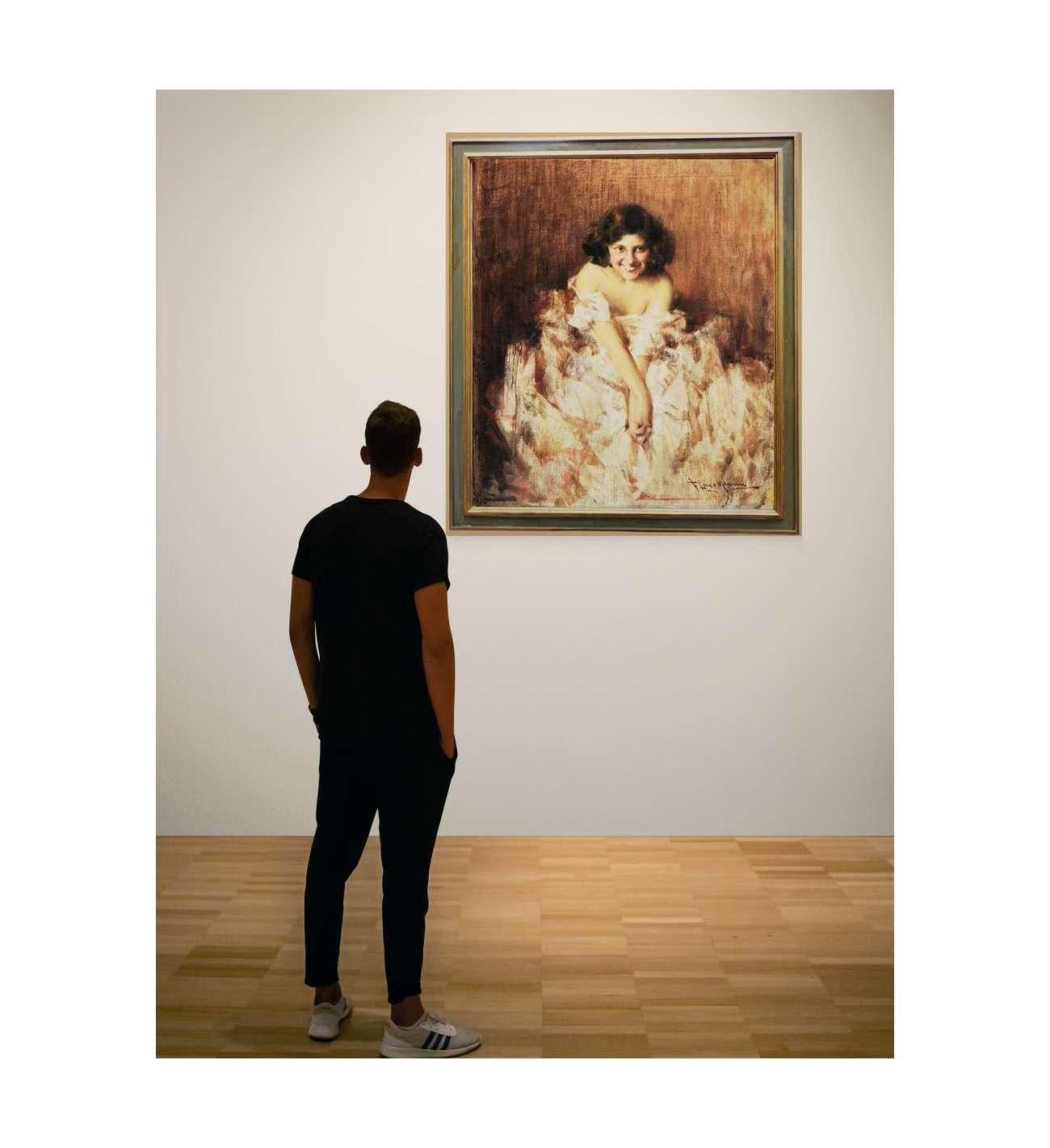 La beauté du devenir Huile sur toile de Francesco Longo Mancini en vente 7