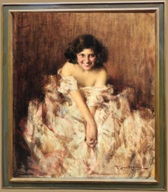 The Beauty of Becoming  Oil on canvas by Francesco Longo Mancini