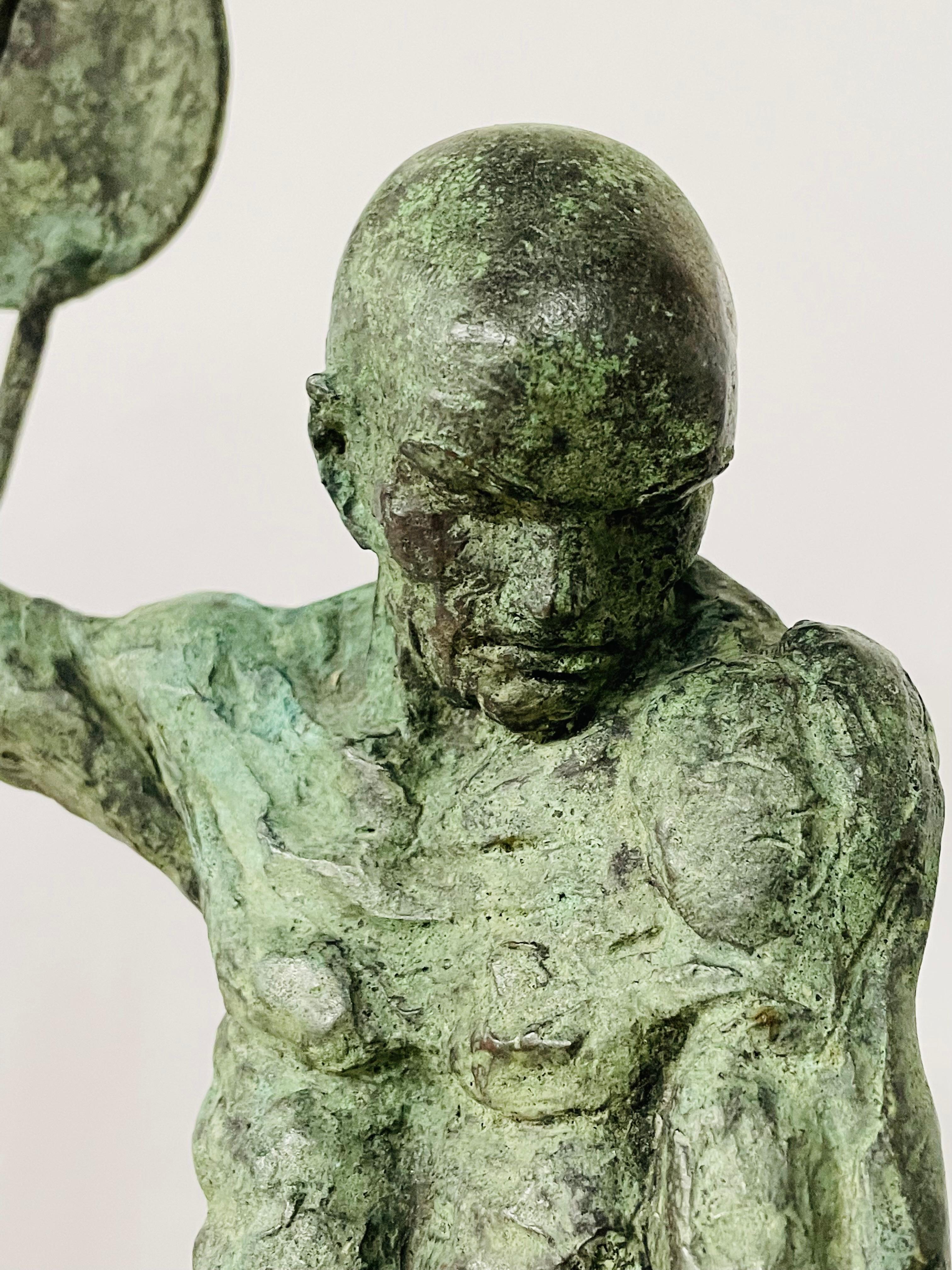 Italian Francesco Marcangeli Bronze Sculpture Titled 