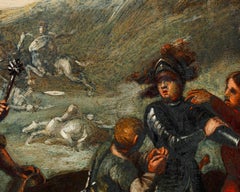 Attributed to Francesco Montelatici called Cecco Bravo, dressing of the knight