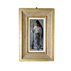 Francesco Netti peint sur bois