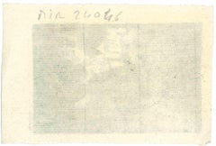 Pastoral Scene After Rembrandt   - Original Etching by Francesco Novelli - 19th