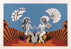 The Couple - Lithograph by Francesco P. D. N. - 1980s