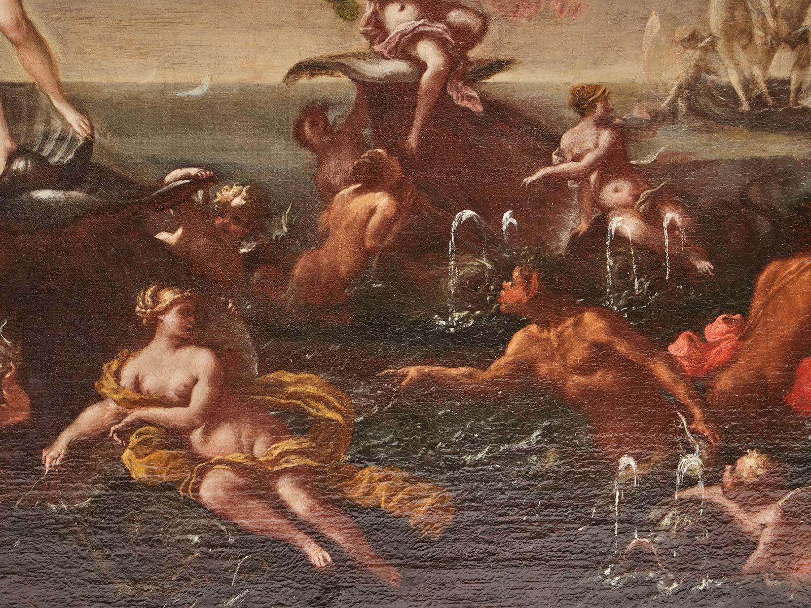 Italian Francesco Perezzoli the Birth of Venus, Italy, 1700