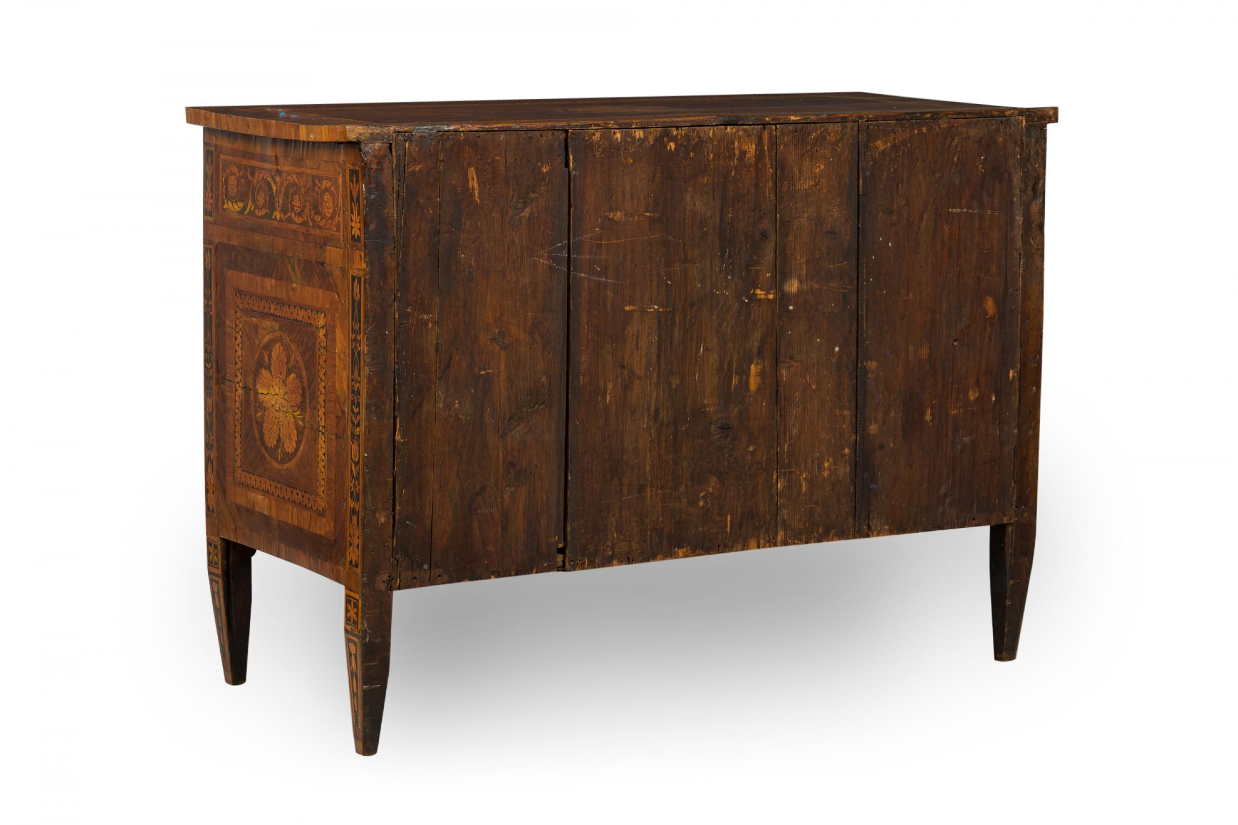 Commode / Cassapanca intarsiata in noce e legno di limone di FRANCESCO PREDA, italiano neo-classico in vendita 2