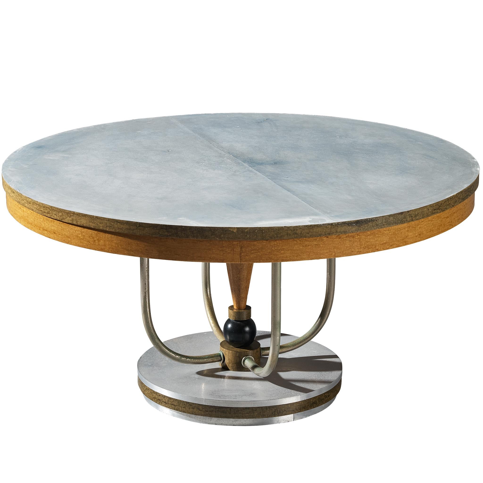 Francesco Rapisardi Rationalist 1930s Dining or Center Table