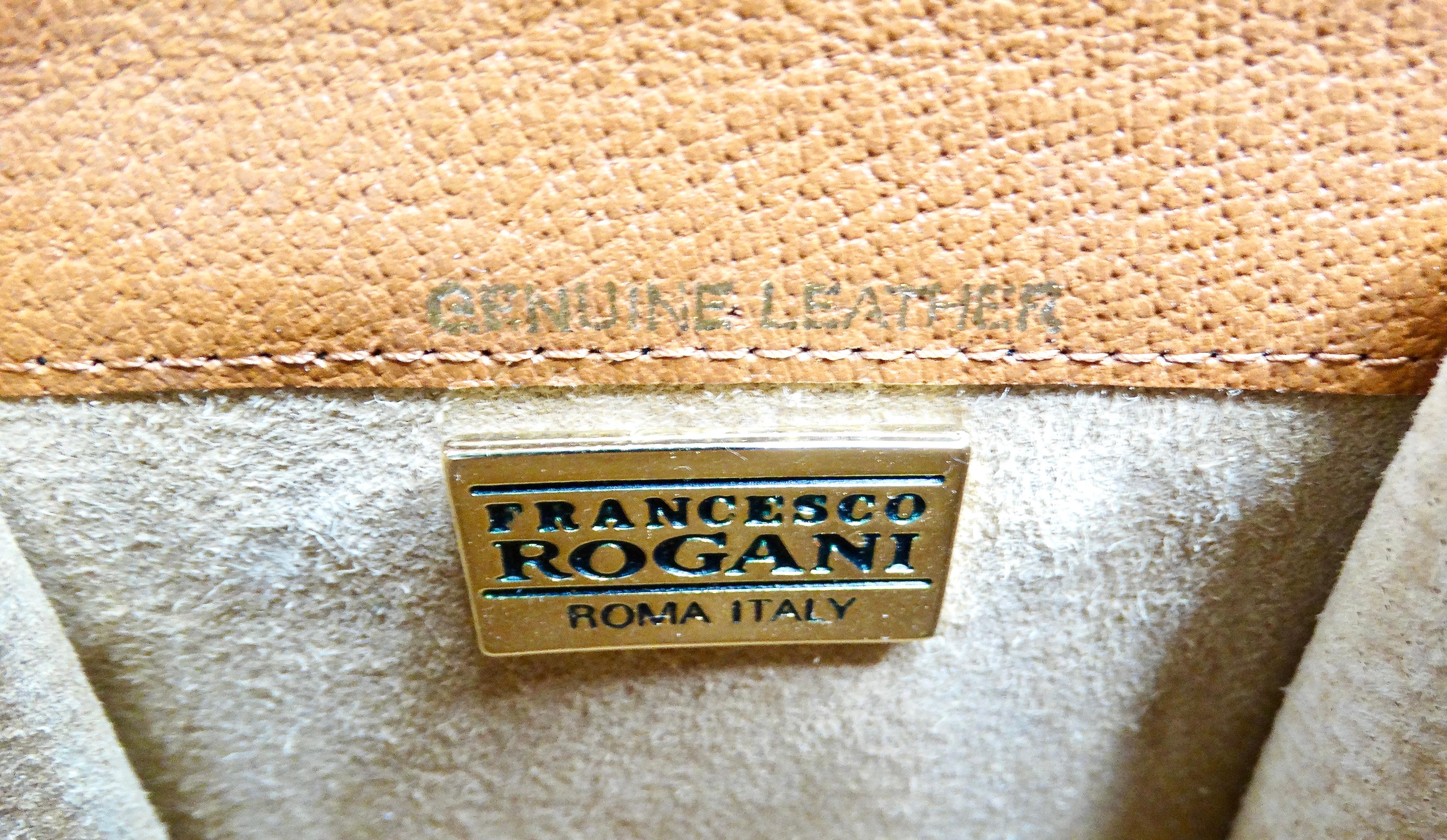 Francesco Rogani Mini Leather Top Handle Crossbody Bag 3