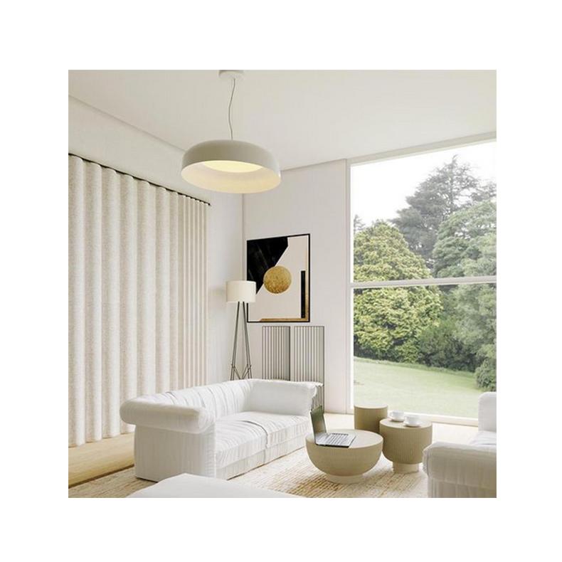 Italian Francesco Rota Suspension Lamp 'Canopy' 421 White by Oluce