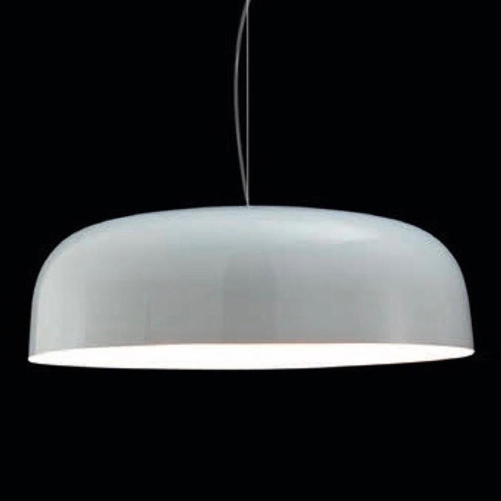 Mid-Century Modern Francesco Rota Suspension Lamp 'Canopy' 422 White by Oluce