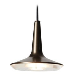 Lampada a sospensione Francesco Rota 'Kin' 478 Bronzo di Oluce