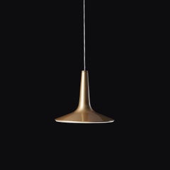 Francesco Rota Suspension Lamp 'Kin' 479 Satin Gold by Oluce