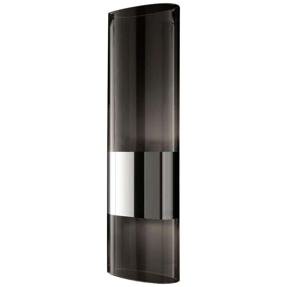 Francesco Rota Aplique 'Line' Grande Aluminio y Vidrio Pyrex by Oluce en Nuevo estado para la venta en Barcelona, Barcelona