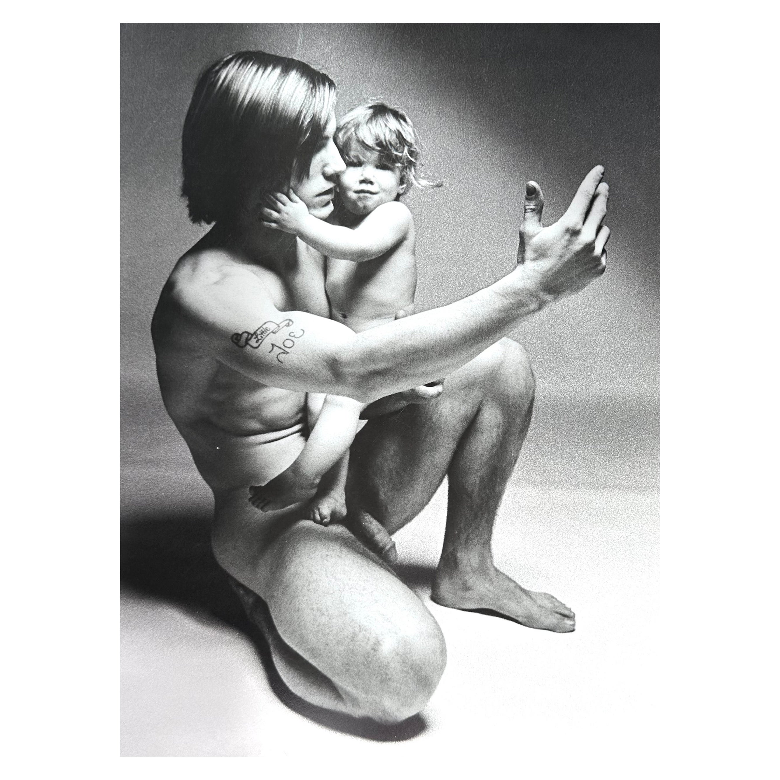 Francesco Scavullo, Andy Warhol's Flesh : Joe Dallesandro with Child I, 1968. en vente