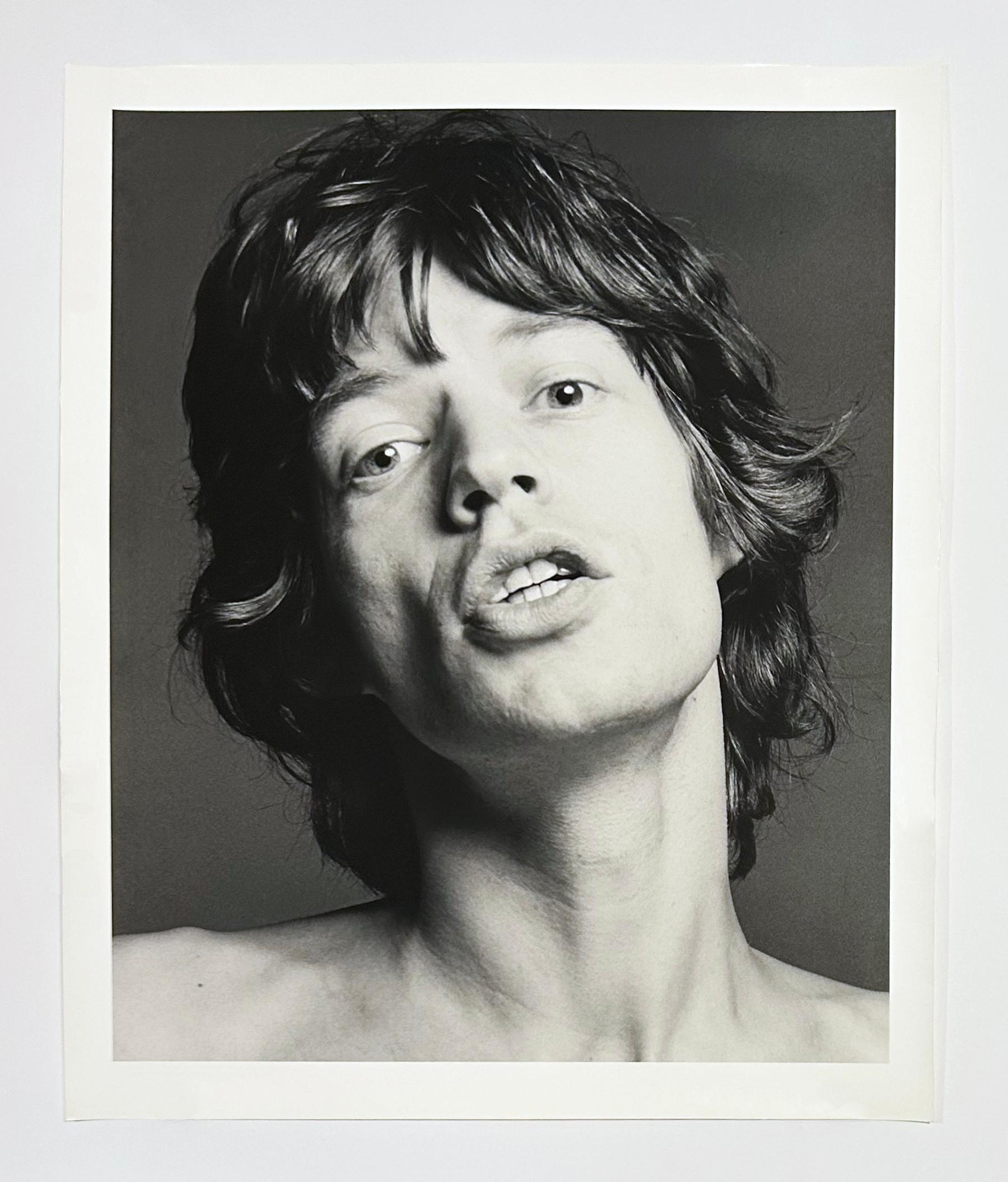 Mick Jagger, 1973 (Fotorealismus), Photograph, von Francesco Scavullo