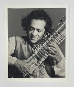 Francesco Scavullo Celebrity Photography Print, 1977, Framed, Ravi Skankar