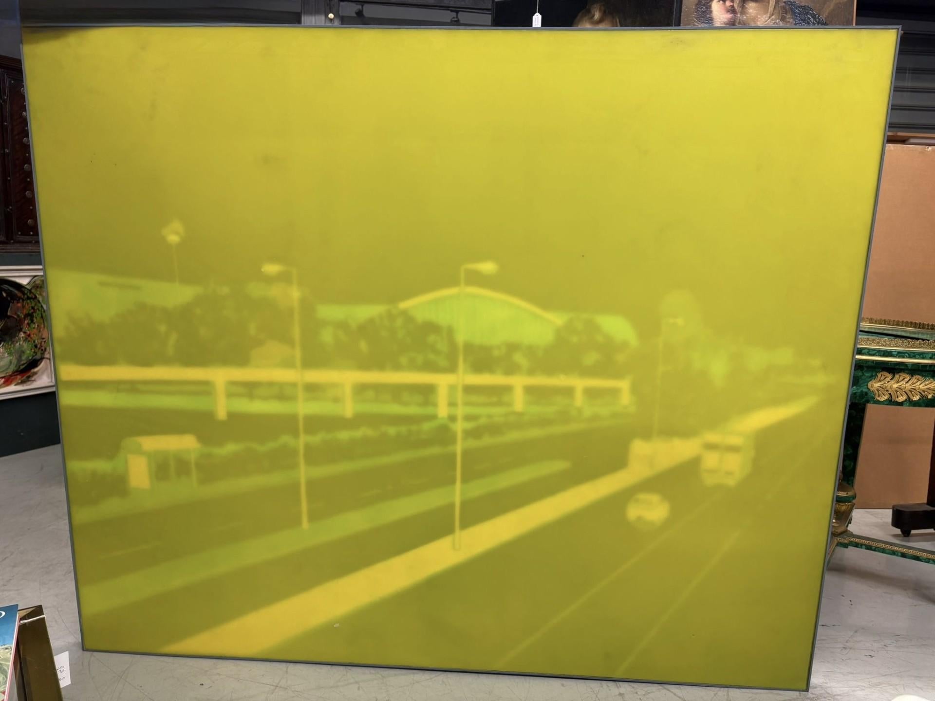 Francesco Sena, 'Paesaggio verde', 2006 circa, Pittura, cera e plastilina su Wood in vendita 3