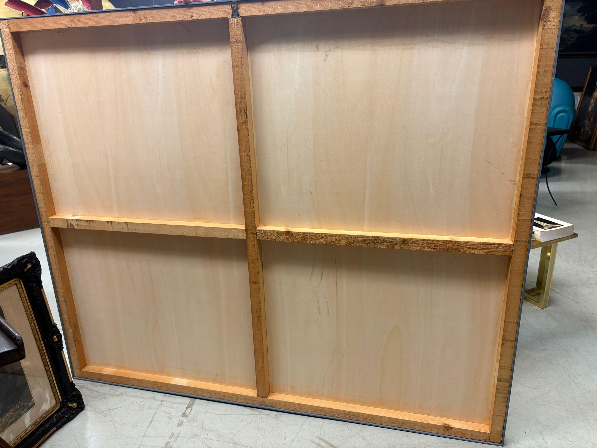 Francesco Sena, 'Paesaggio verde', 2006 circa, Pittura, cera e plastilina su Wood in vendita 4