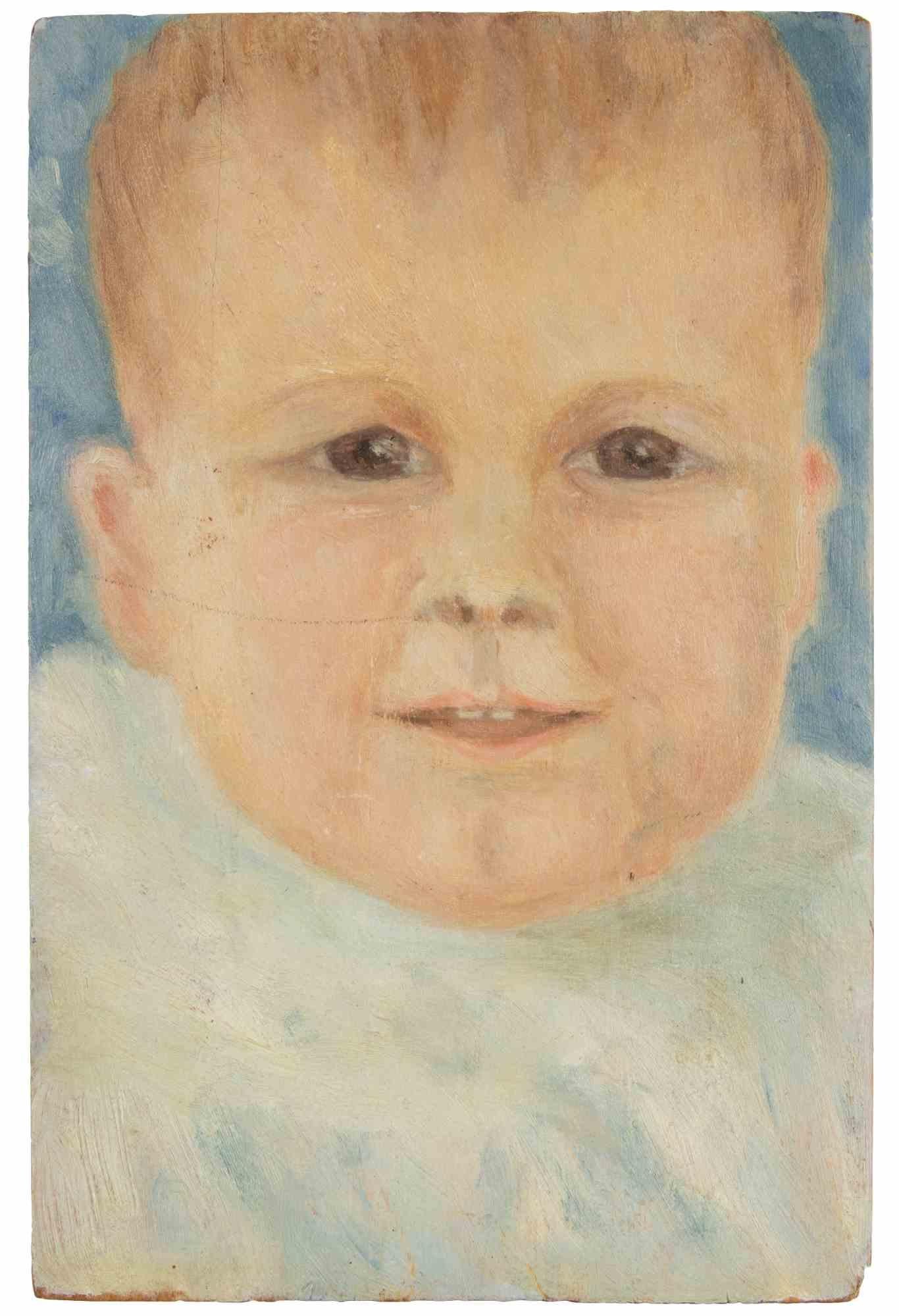 Oil on wooden panel realized by Fausta Settimj in 1930s.

Good condition except for some minor missing parts on edges.

