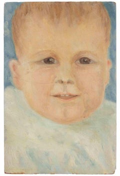 Child - Pintura de Francesco Settimj - Años 30
