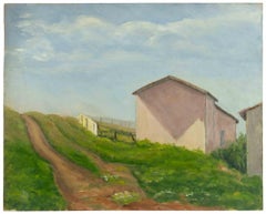Landschaftslandschaft – Gemälde von Francesco Settimj – 1930er Jahre
