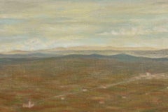 Berglandschaft – Gemälde von Francesco Settimj – Mitte des 20. Jahrhunderts