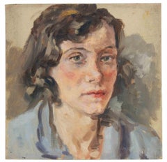 Retrato - Pintura de Francesco Settimj - Años 30