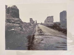 Antique Monuments Landscapes Of Rome - Photograph by F. Sidoli - 19th Century