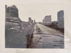 Monuments Landscapes Of Rome - Photograph by F. Sidoli - 19th Century