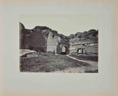 Antique View of Ancient Rome - Photograph by F. Sidoli - Late 19th Century