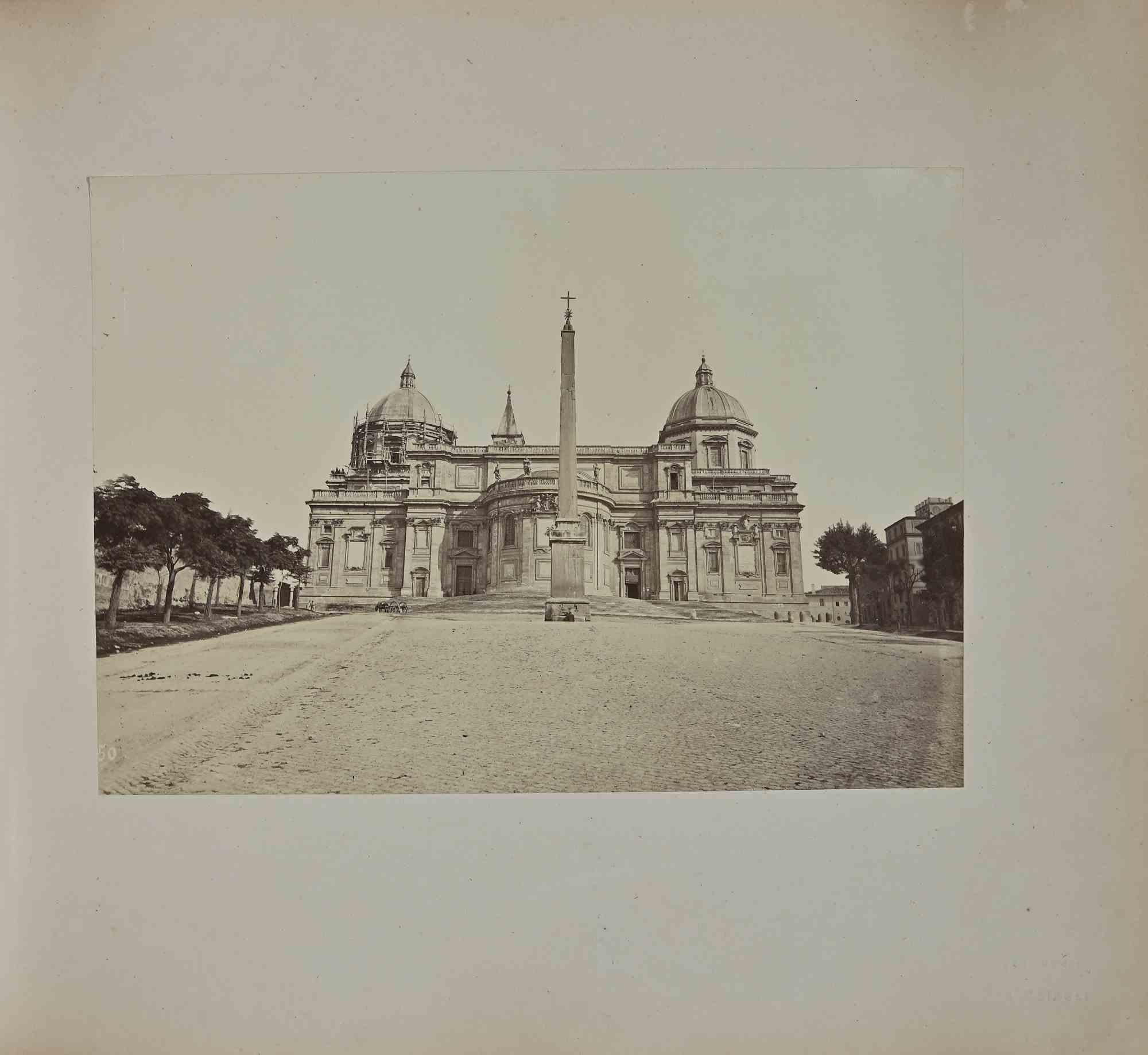Francesco Sidoli Landscape Photograph -  View of Monuments Landscapes Of Rome - Photograph by F. Sidoli - 19th Century