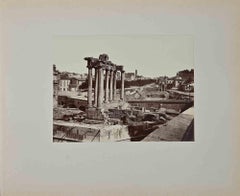 View of the Imperial Forums - Photograph by F. Sidoli - 19th Century