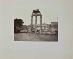  View of the Imperial Forums -  Photograph by F. Sidoli - 19th  Century