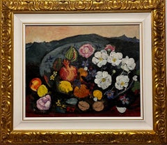 « Fiori e frutta » Olio cm. 50 x 40 1998