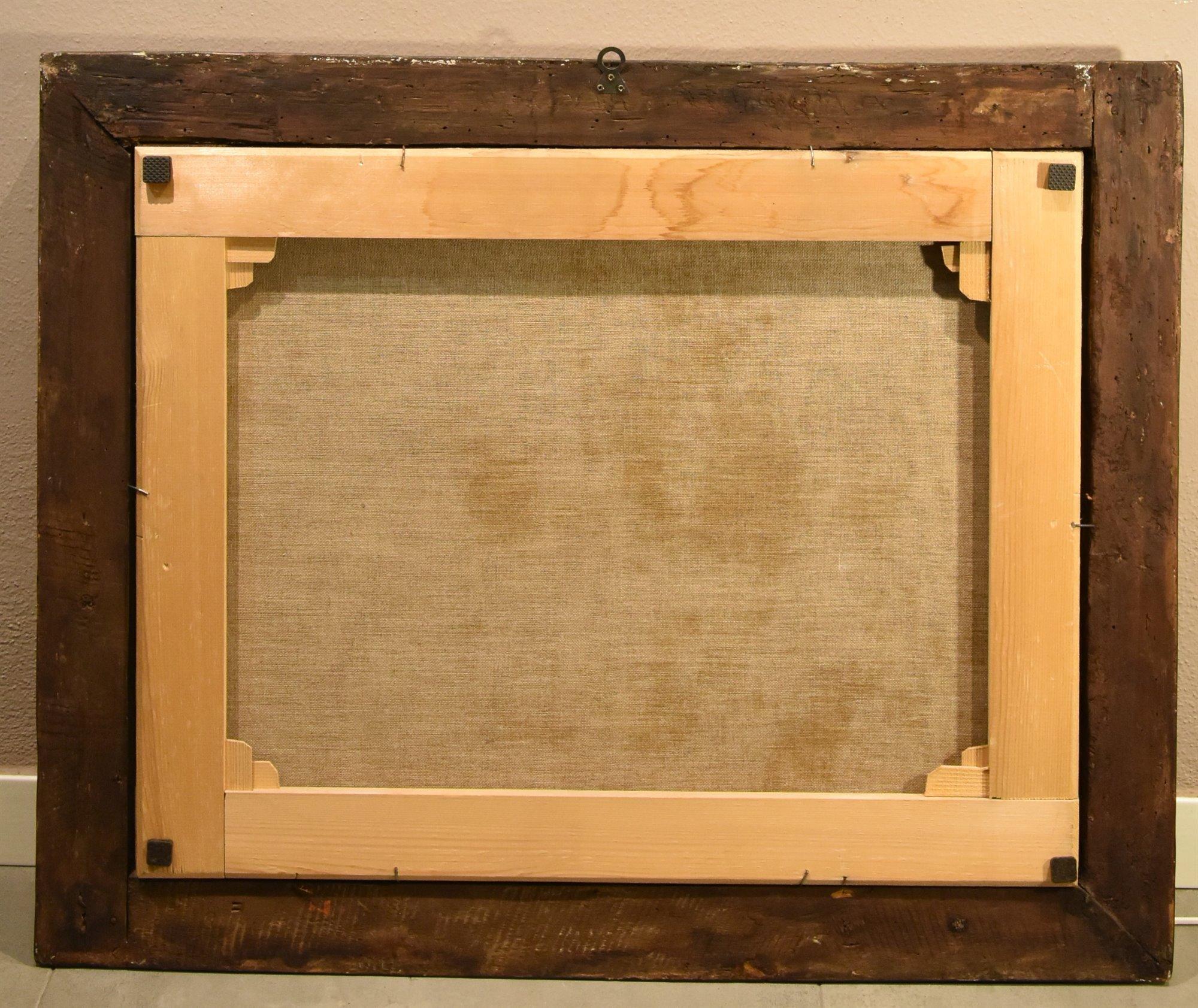 Ansicht Venedig Landschaft Tironi 18. Jahrhundert Gemälde Öl auf Leinwand Alter Meister Italien im Angebot 8