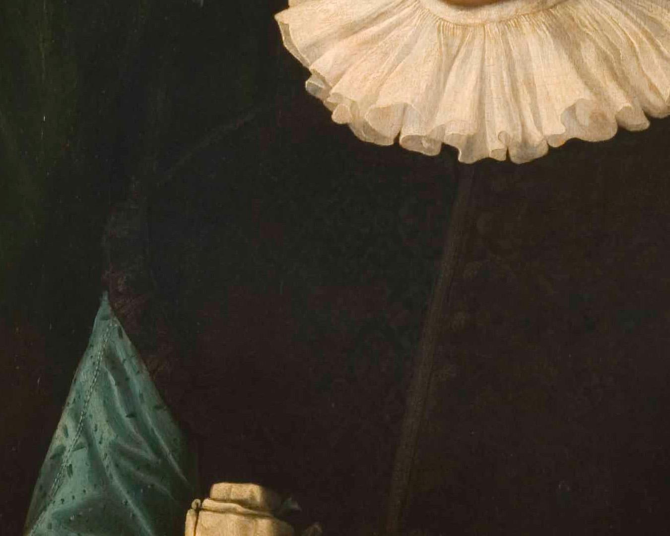 16th Century by Francesco Traballesi Portrait of a young man with a glove For Sale 3