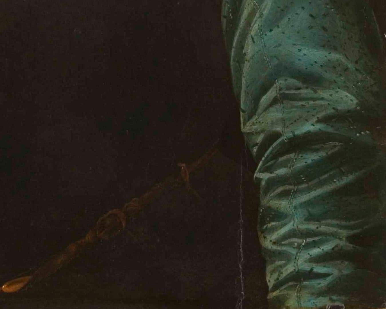 16th Century by Francesco Traballesi Portrait of a young man with a glove For Sale 6