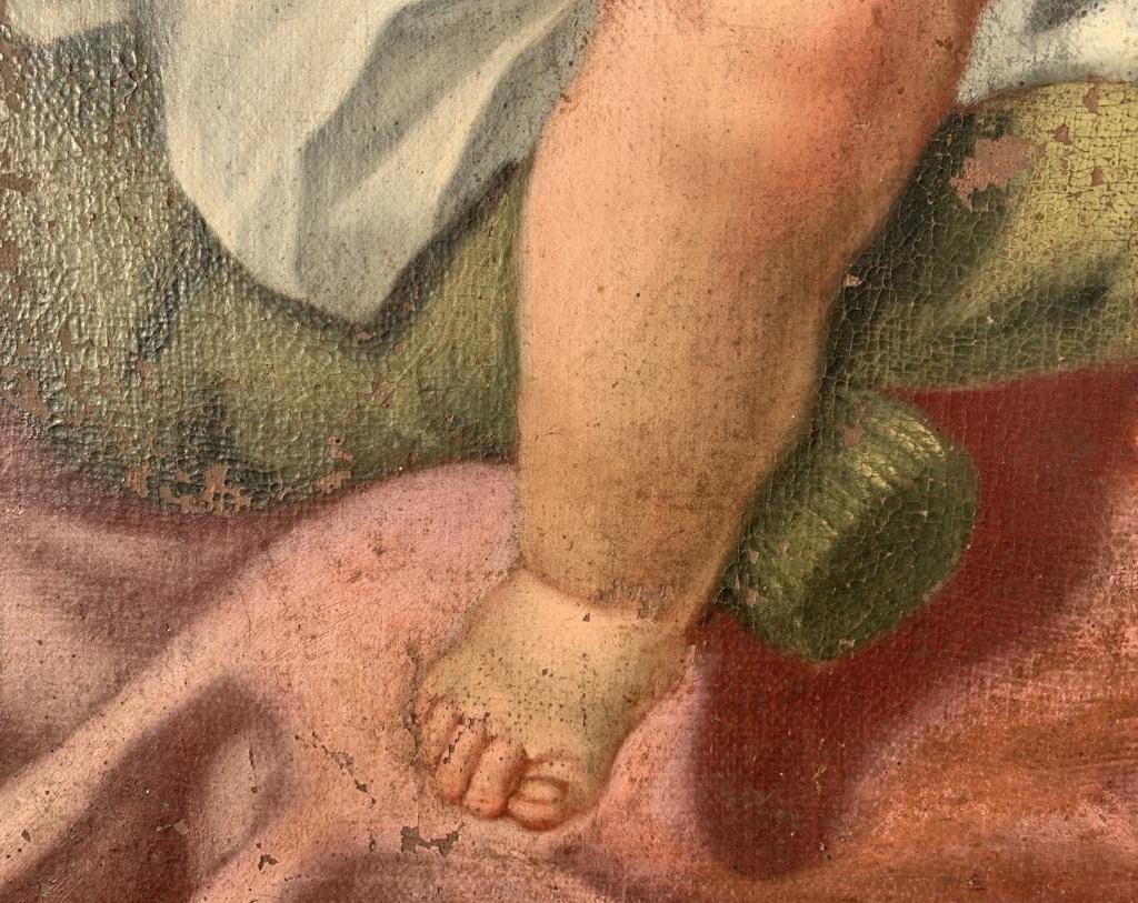 Francesco Trevisani attributed -18th century Italian figure painting - Virgin 7