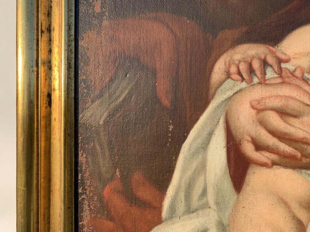 Francesco Trevisani attributed -18th century Italian figure painting - Virgin 8